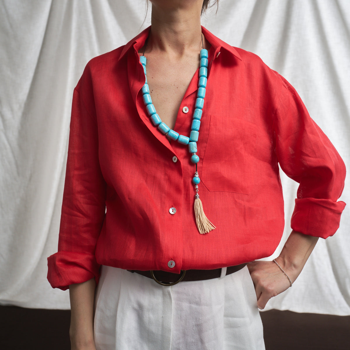 Gildan G200 Camicia Uomo, Colore Rosso Ciliegia Antica, Taglia L - Colletto E Polsini Rinforzati