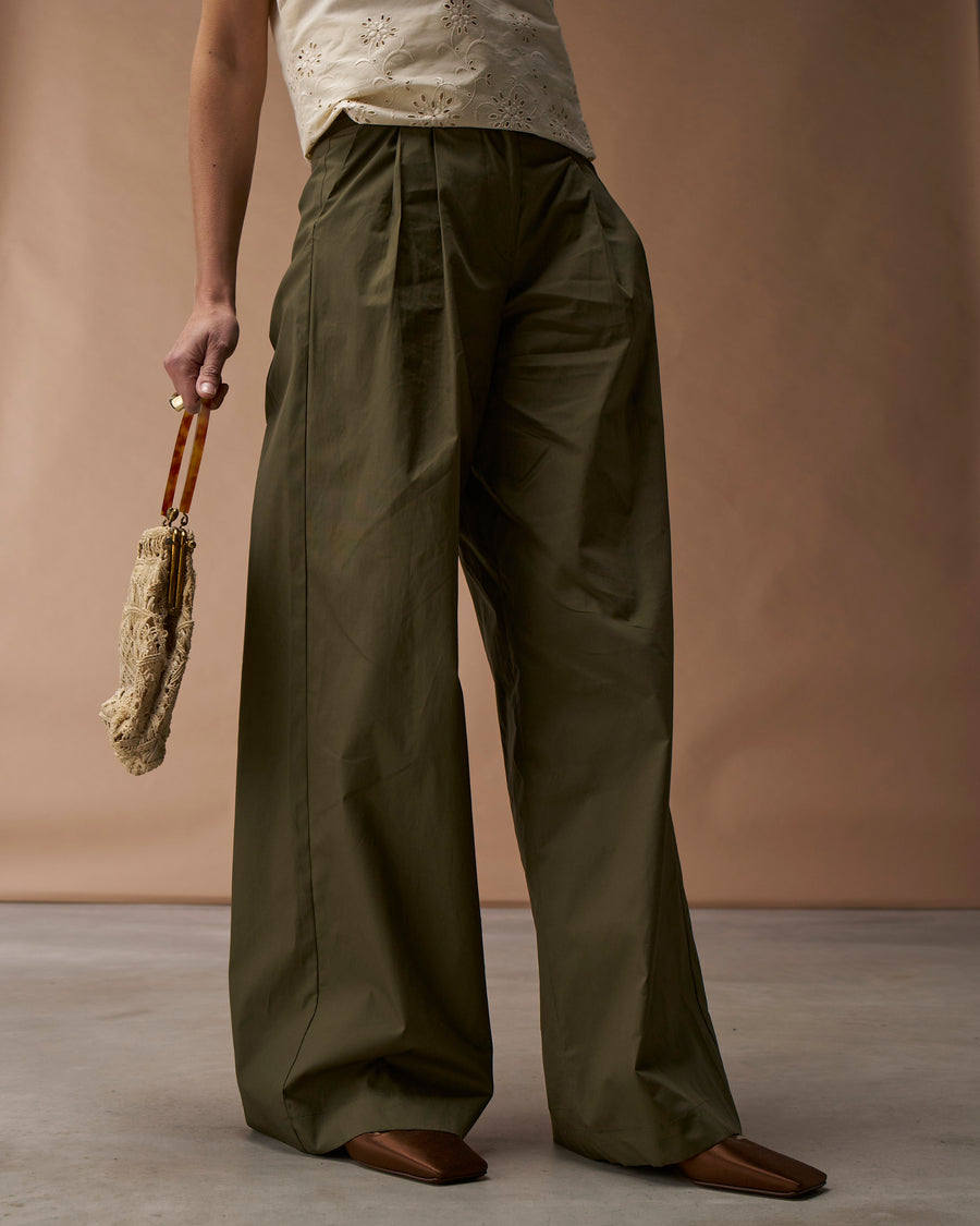 Pantalone Timo  | Cotone Verde Cappero