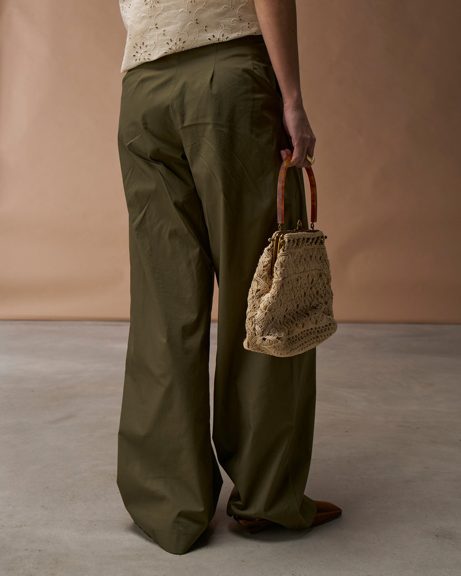 Pantalone Timo  | Cotone Verde Cappero