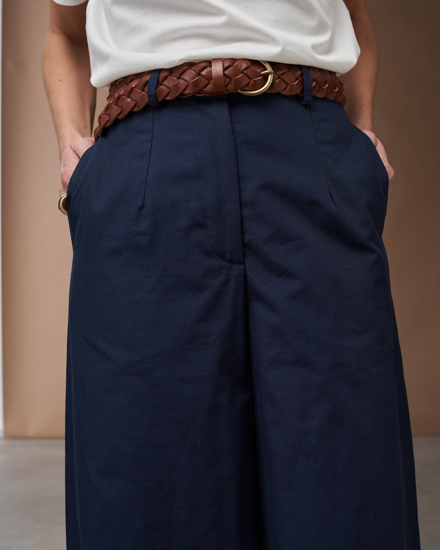 Pantalone Piero  | Cotone Blu