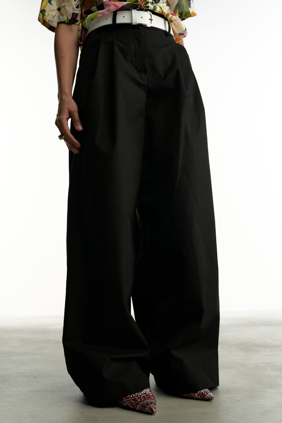 Pantalone Timo  | Cotone Nero Leggero