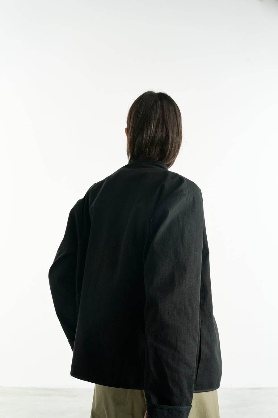 Noragi Jacket | Denim Carbone
