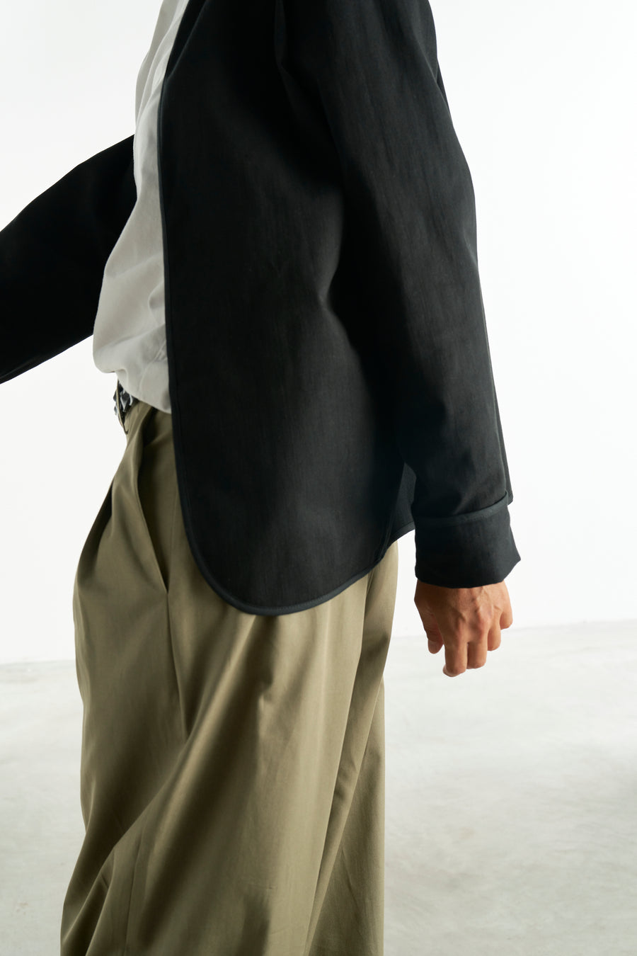 Noragi Jacket | Denim Carbone