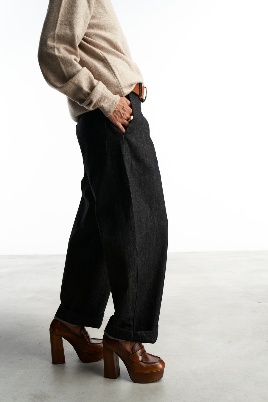 Pantalone Ettore | Denim Mélange