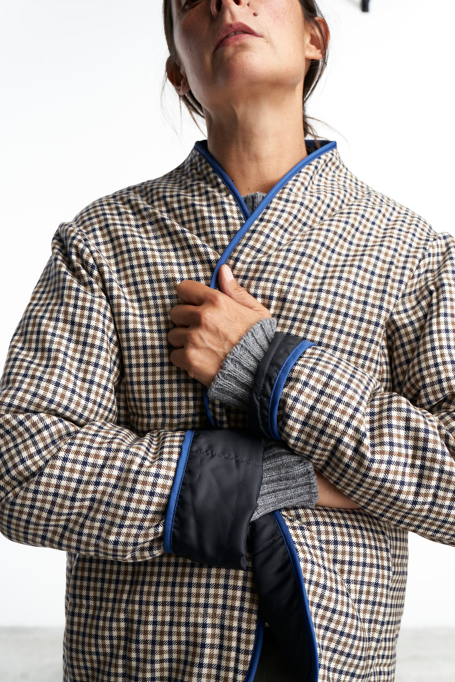 Noragi Jacket | Quilted Vichy