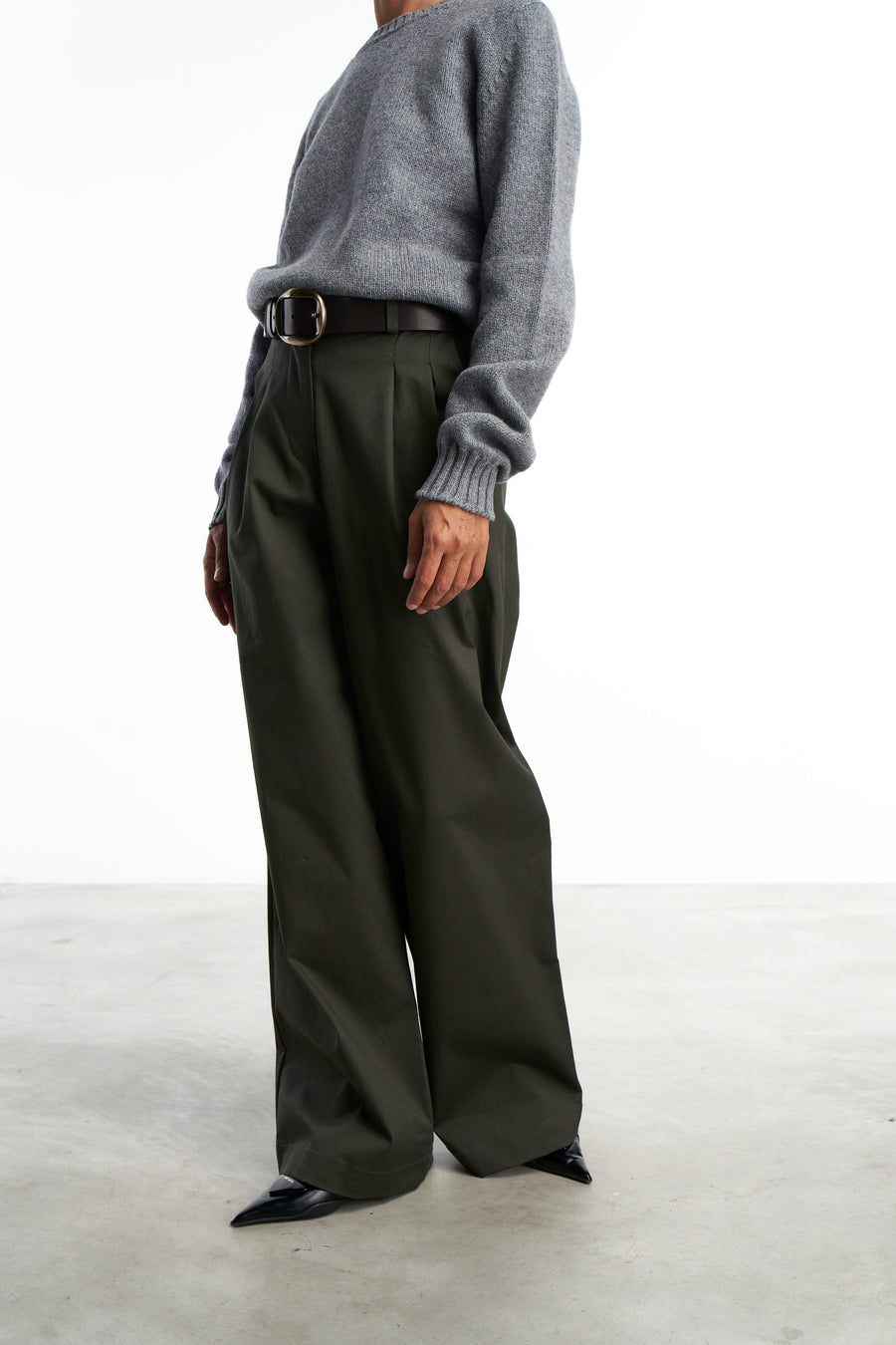 Pantalone Timo | Cotone Verde Bosco