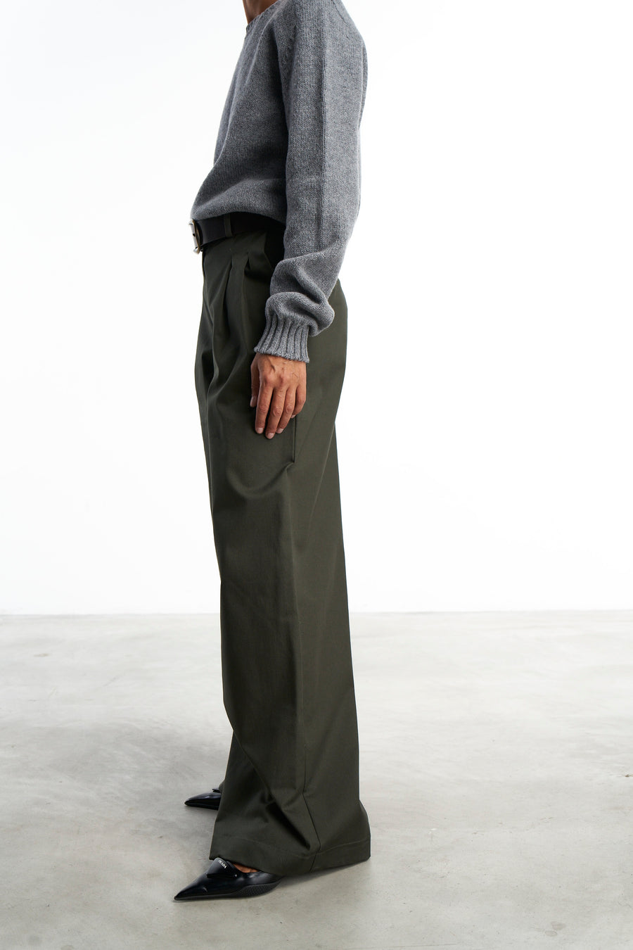 Pantalone Timo | Cotone Verde Bosco