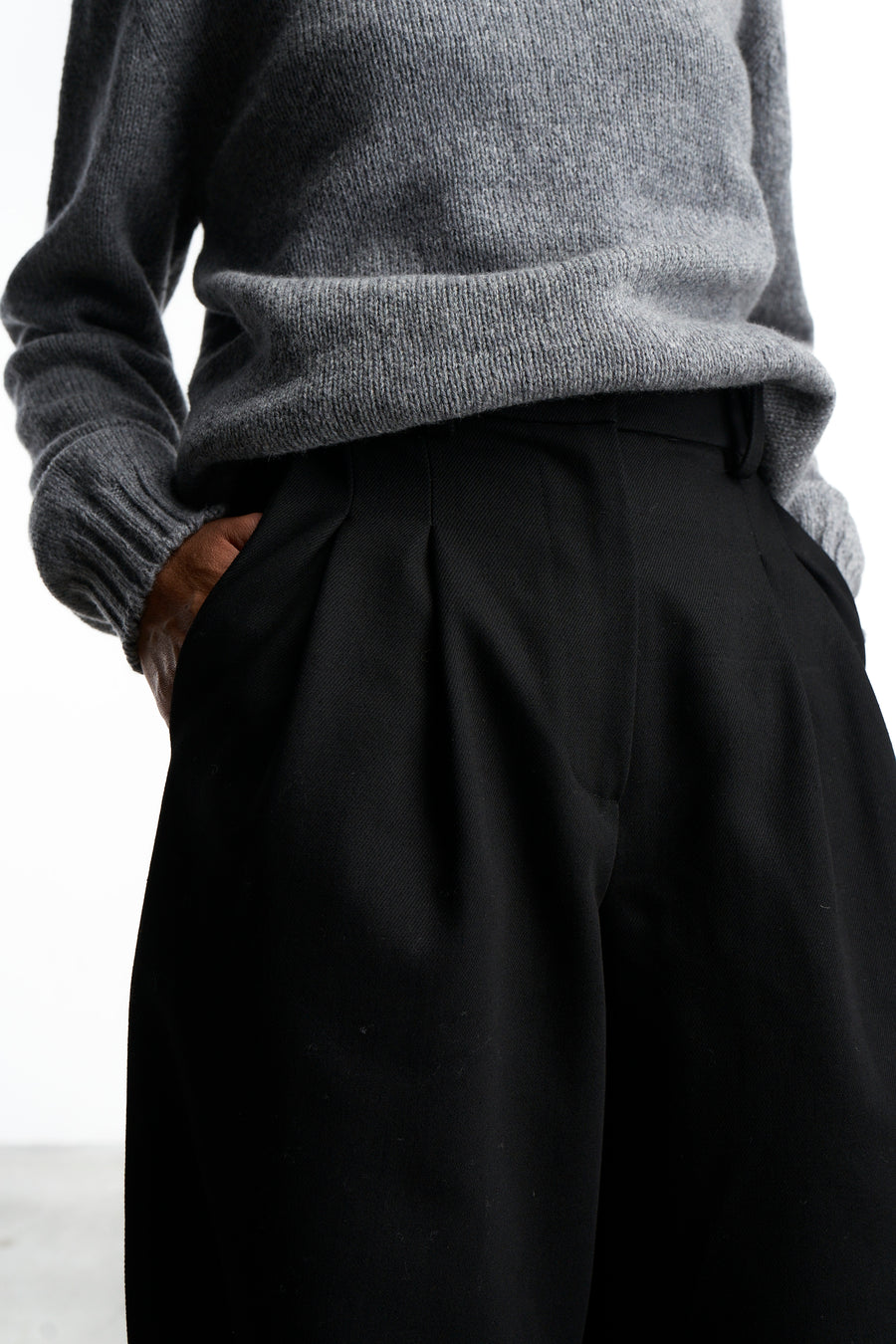 Pantalone Timo  | Denim Nero