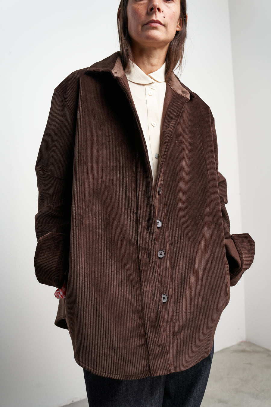 Camicia Kyoko | Velluto Corteccia * unisex