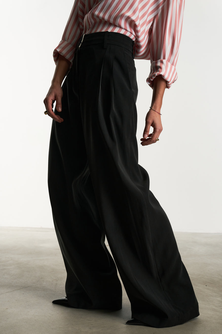 Pantalone Timo  | Cupro Nero